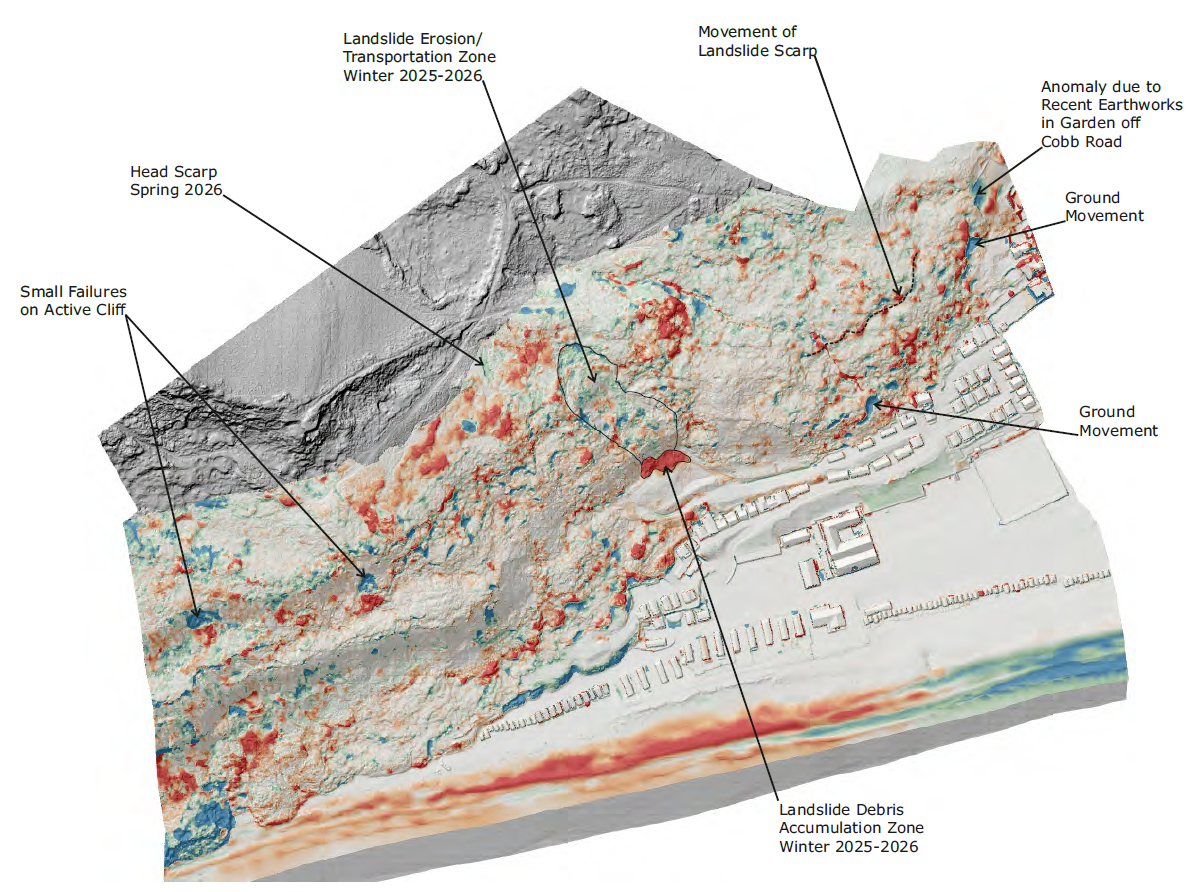 LiDAR, UAV and GIS used for Slope Stability Assessment