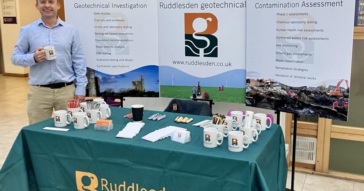 Charlie Ruddlesden Portsmouth EnviroScience Fair - Ruddlesden Geotechnical